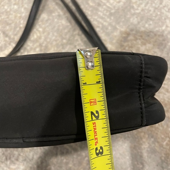 Banana Republic Black Crossbody Purse Handbag Bag Wallet Card Slots Minimalist - Picture 11 of 15